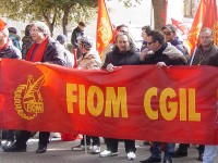 Sciopero FIOM - CGIL