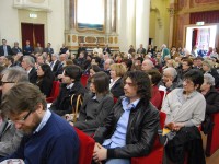 Il pubblico del convegno Confartigianato al San Rocco di Senigallia
