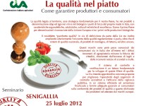 Locandina del seminario della CIA
