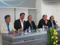 Camillo Nardini, Maurizio Mangialardi, Gian Mario Spacca, Claudio Mazza e Roberto Piccinini