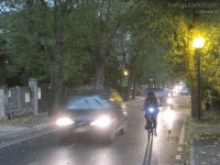 Temporale a Senigallia, buio a mezzogiorno