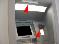 Bancomat manomesso
