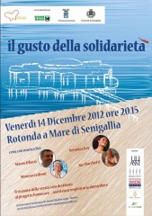 Locandina Solidarietà a Senigallia con la Fondazione Paladini
