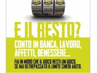 La locandina della campagna contro il gioco d'azzardo