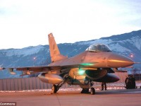 L'F-16 Falcon caduto nel mare Adriatico il 28 gennaio 2013
