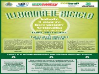 "Illumina il riciclo", manifesto