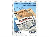 Corriere Adriatico: francobollo per i 150 anni della fondazione