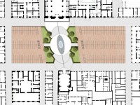 La mappa del progetto che interesserà piazza del duomo (piazza Garibaldi) a Senigallia