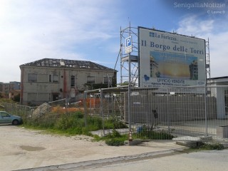 L'area del cantiere ex-Sacelit, a Senigallia