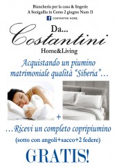 Costantini Home& Living: promozione piumino
