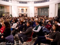 Il pubblico dell'incontro del 17 gennaio 2014 con il noto angiologo dr. Mauro Mario Mariani promosso dall'Associazione Provinciale Cuochi Ancona. Foto di Andrea Ferreri