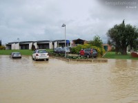 Parcheggio Piscina Saline dopo alluvione
