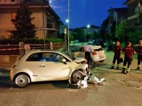 Incidente a Senigallia tra via Feltrini e viale Anita Garibaldi Incidente a Senigallia tra via Feltrini e viale Anita Garibaldi