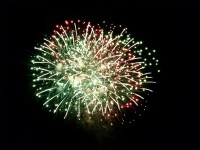 Fuochi d'artificio sul mare di Senigallia