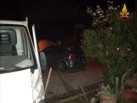 L'incidente in via Sanzio a Senigallia