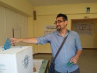 Elezioni 2015: Maurizio Perini alle urne