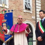 Mons. Francesco Manenti e Maurizio Mangialardi
