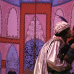 Una scena di Aladdin, il musical, al teatro La Fenice di Senigallia
