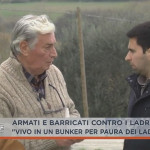 Claudio Panichi intervistato dal giornalista di Rete 4