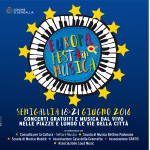 Locandina di "Europa Festa in Musica", l'iniziativa 2016 di Senigallia