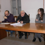 I vertici della Caritas di Senigallia: Bomprezzi, Giuliani, Michelon