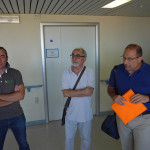 Il blitz di Canestrari, Rebecchini e Paradisi nell'ospedale di Senigallia