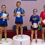 Le vincitrici del torneo open femminile al centro olimpico tennistavolo di Senigallia del 17 settembre 2017