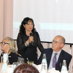 Paola Perlini saluta il Panzini di Senigallia