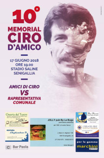 10° Memorial Ciro D'Amico - locandina
