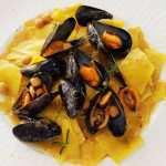 Primo piatto di pesce del Ristorante Pulcinella di Senigallia