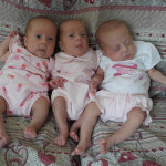 Le gemelle Verdini: Giada, Arianna e Ludovica