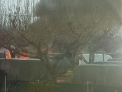 Incendio nel camping Domus di Senigallia