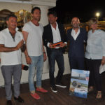 Torneo tennis gioielleria Pettinari 2019 - Marco Pettinari con maestri Quaranta e Oliva, sindaco Mangialardi, vicesindaco Memè