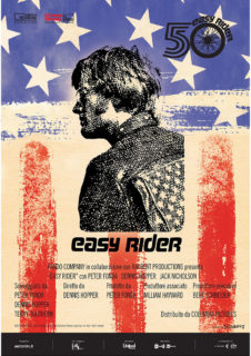Easy Rider - 50esimo anniversario - locandina