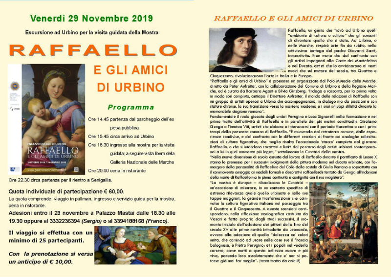 Circolo di Iniziativa Culturale di Senigallia in visita ad Urbino - Senigallia Notizie