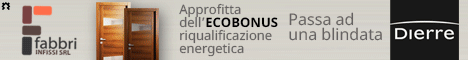 Fabbri Infissi - Dierre - EcoBonus fiscale per infissi, porte e cancelli