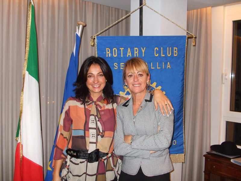 Incontro al Rotary Club di Senigallia con Annika Patregnani