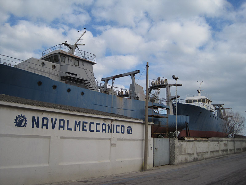 Ex cantiere Navalmeccanico a Senigallia