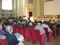 L'interno dell'Auditorium San Rocco di Senigallia