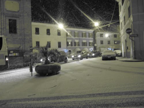 Montemarciano con la neve