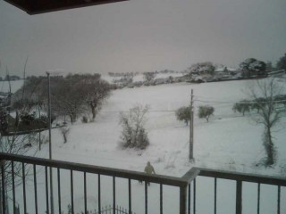 Neve a Roncitelli di Senigallia