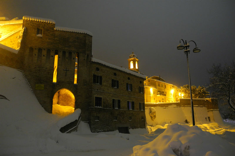 Neve a Serra de' Conti
