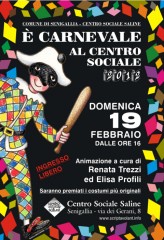 Volantino Carnevale al Centro Sociale Saline
