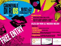 Volantino Carnevale de RiOs a Ostra