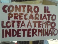 Manifesto di lotta al precariato