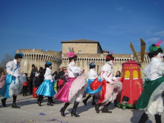 Sfilata per il Carnevale 2012 a Senigallia