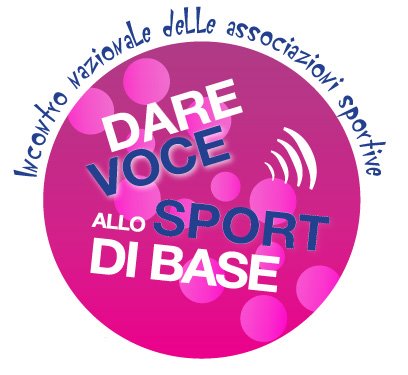 Logo "Dare voce allo sport di base"