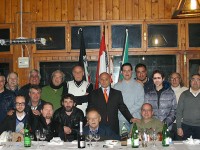 Il gruppo della Fiamma Tricolore della provincia di Ancona