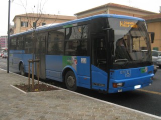Autobus extraurbano a Senigallia