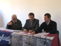I vertici di Oasi-Confartigianato: da sx Mussoni, Cicconi Massi e Pierpaoli